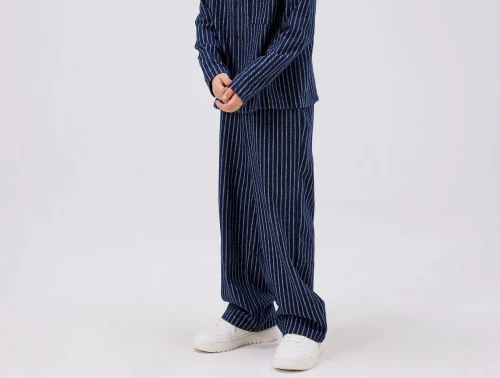 Name It navy blazer stribede pyjamas bukser